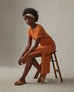 Midi Tee Dress - Henna